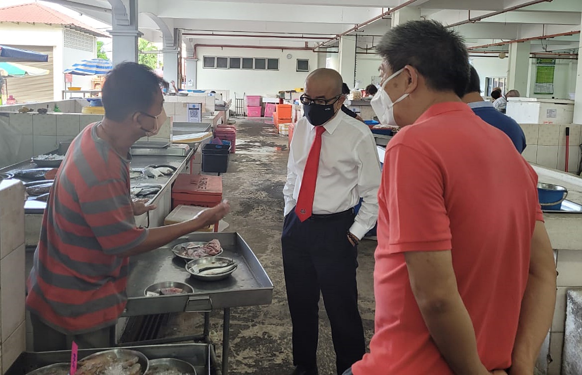 大霹雳时事焦点/数名小贩确诊冠病 巴占巴刹明关闭消毒