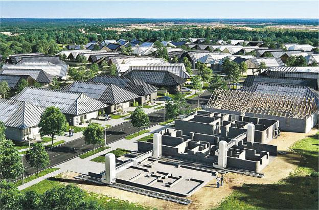 拚盘)3D打印住宅助解屋荒 初创公司得州试建社区