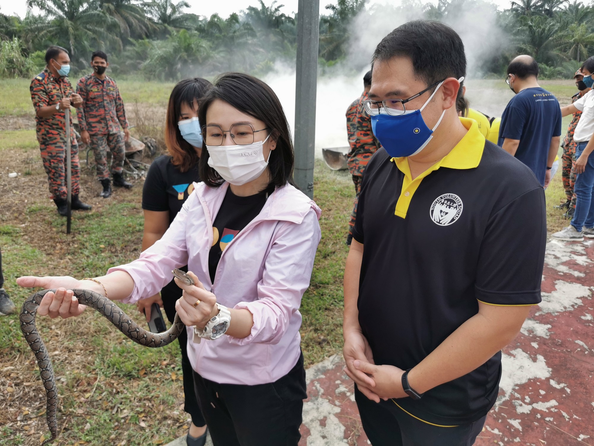 柔:林添顺:柔马青将设15青年志工团,让青少年参与社会服务工作