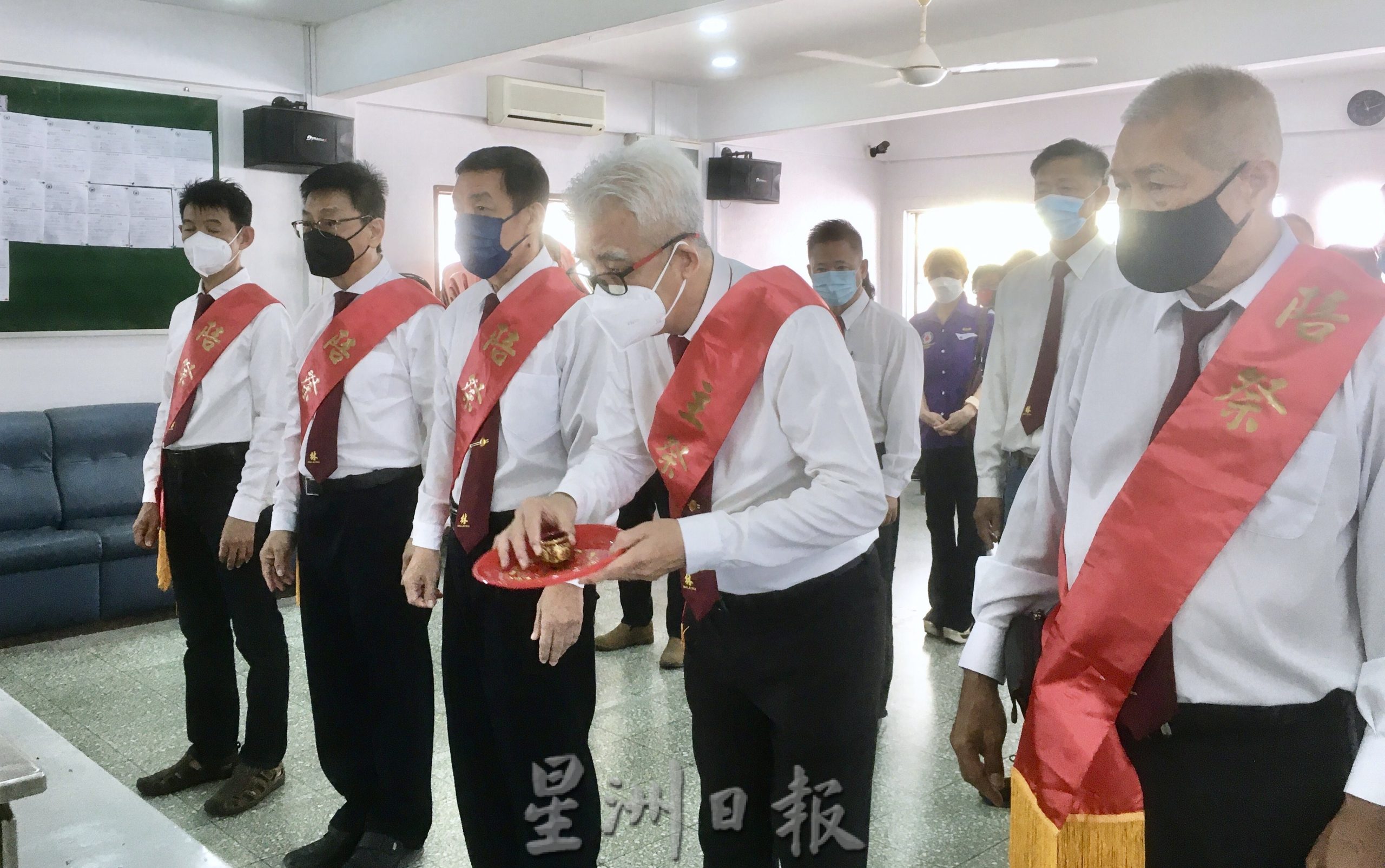 柔:麻属西河堂林氏宗祠办三合一庆典