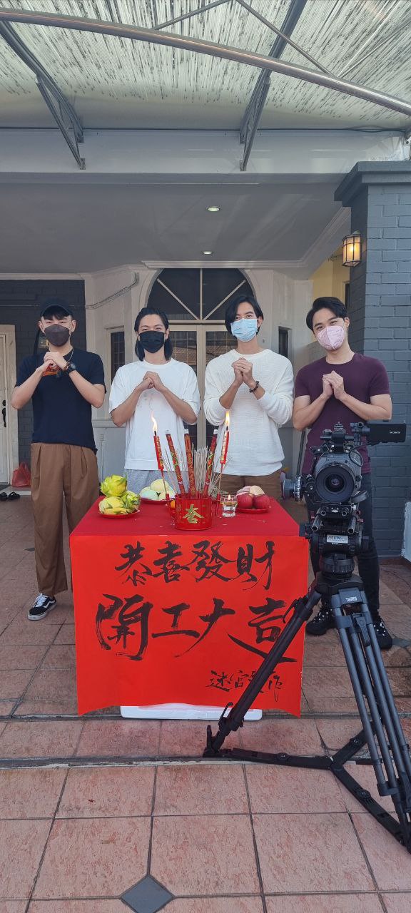 森竣阔别6年重返娘家拍剧 李伟燊谢承伟演父子怕笑场	