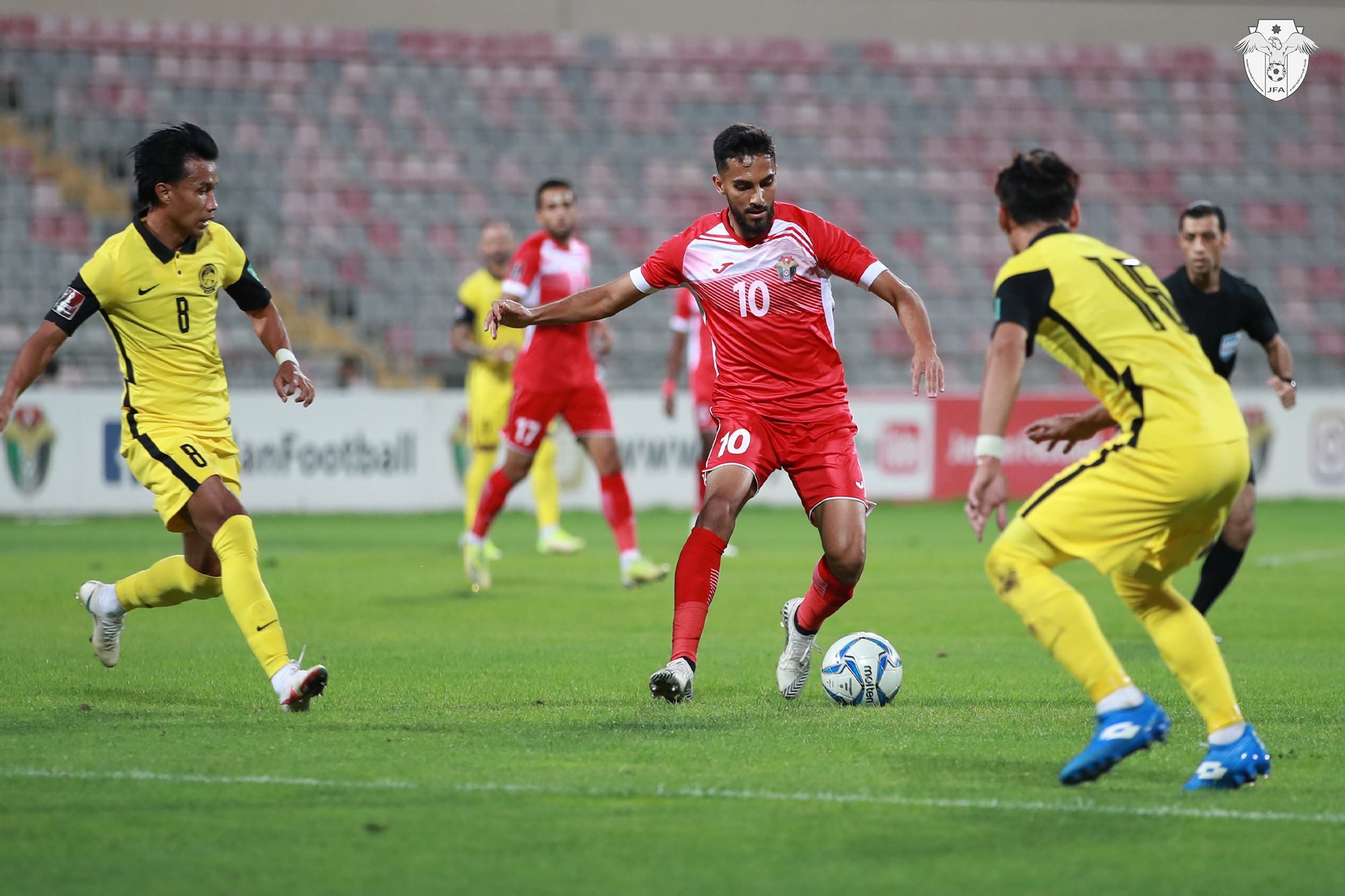 热身赛吞约旦4蛋  大马国足军心受挫