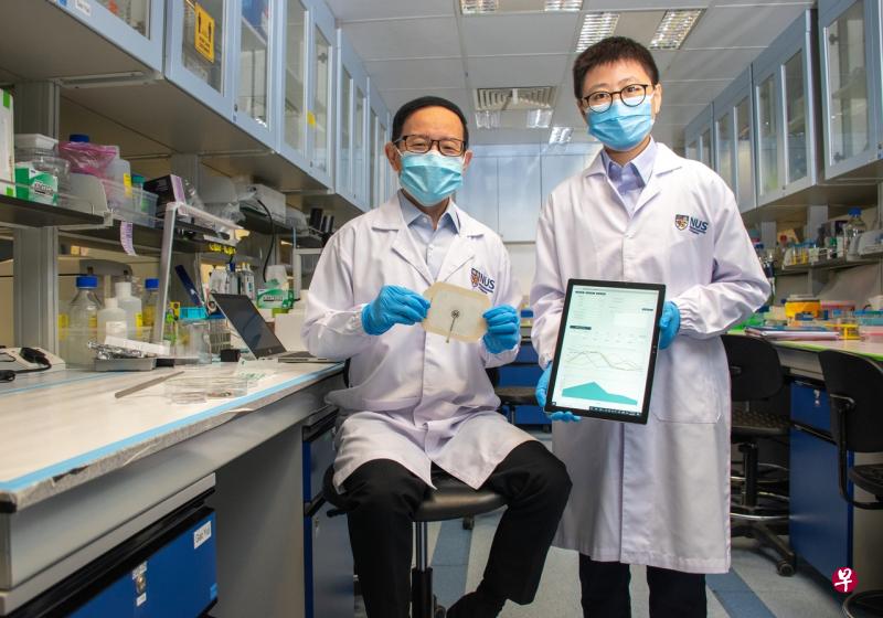 狮城国大研发智能创口贴 医生可远程监测慢性伤口