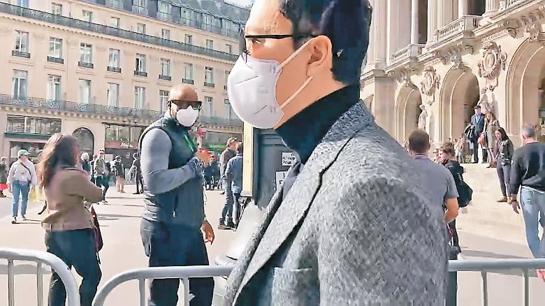 甄子丹巴黎歌剧院取景　2天租逾200万