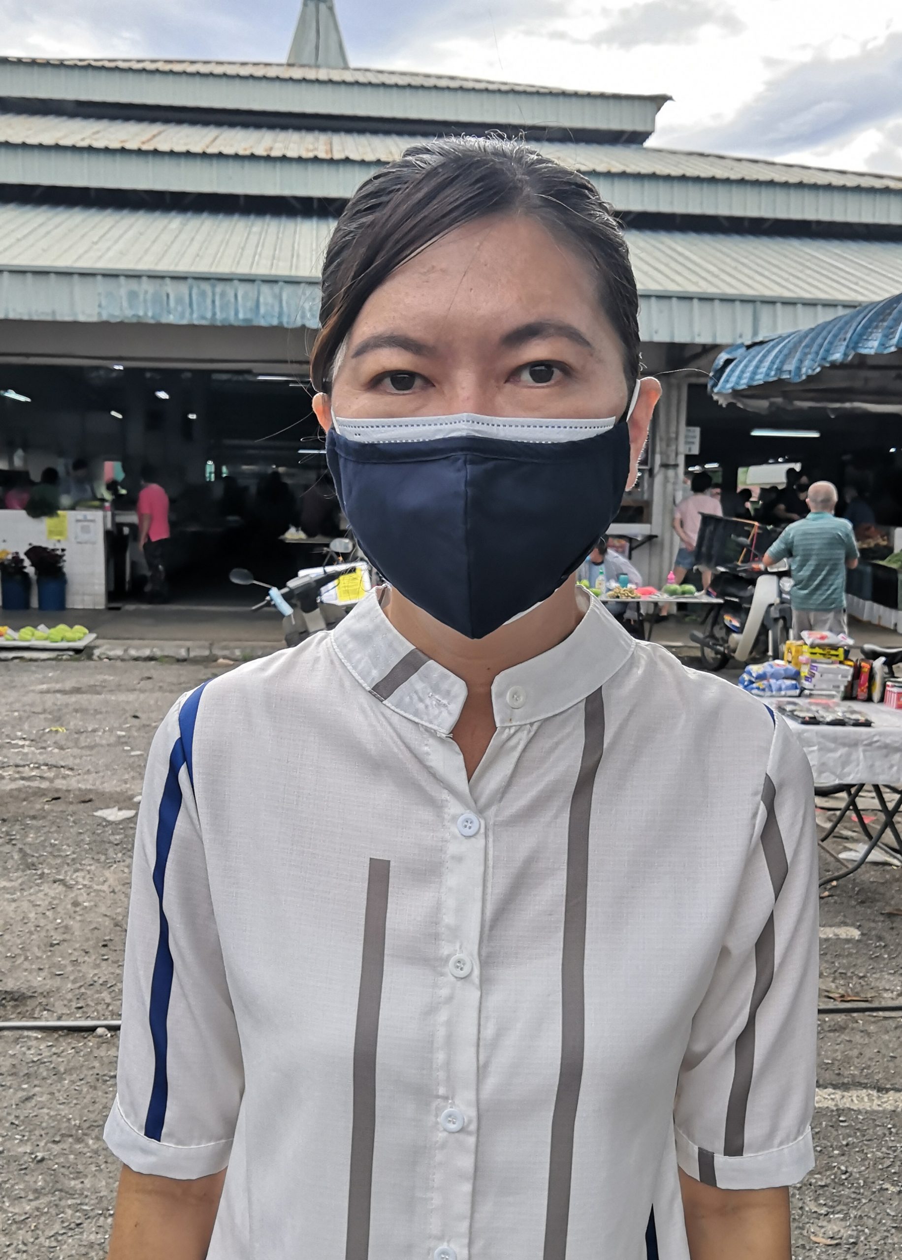 社区动态/务边巴刹关闭至6日 拉湾古打巴刹生意好