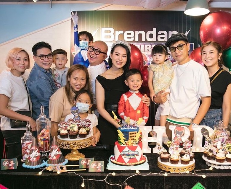 胡杏儿大儿子办生日派对 ‧“胡道八道会”难求全员到齐