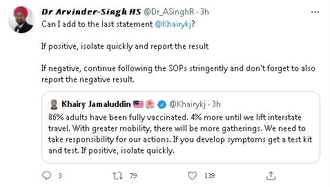 若检测呈阴性也应向当局通报,医生:因为这会影响阳性率的计算