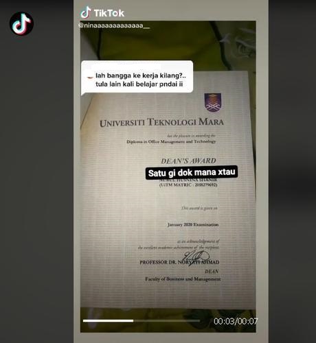 被指小时不读书才当厂工 女厂工晒多张文凭回怼