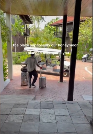 视频 | 没有老婆的度蜜月·男子只身浮罗交怡