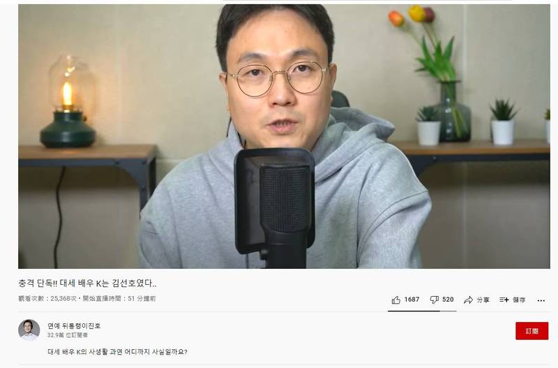 逼女友堕胎K男身分曝光 韩资深媒体人点名金宣虎