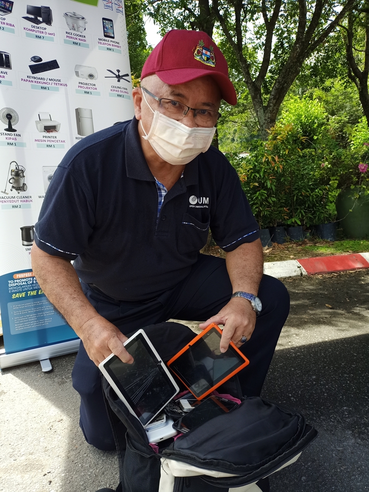 霹／版头／回收电子垃圾 怡保达10吨 市民带走3000令吉
