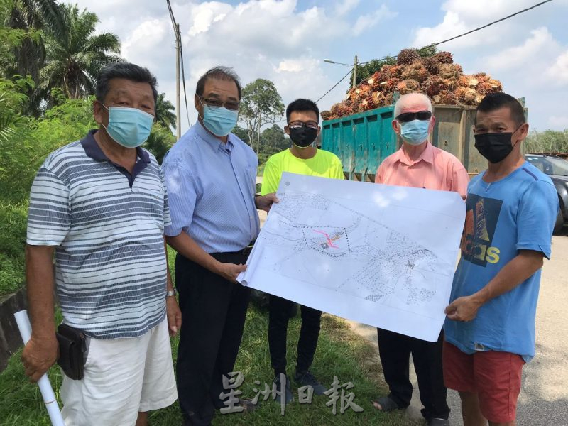 （古城封面主文）安乐新村反对高压电缆工程经过该村