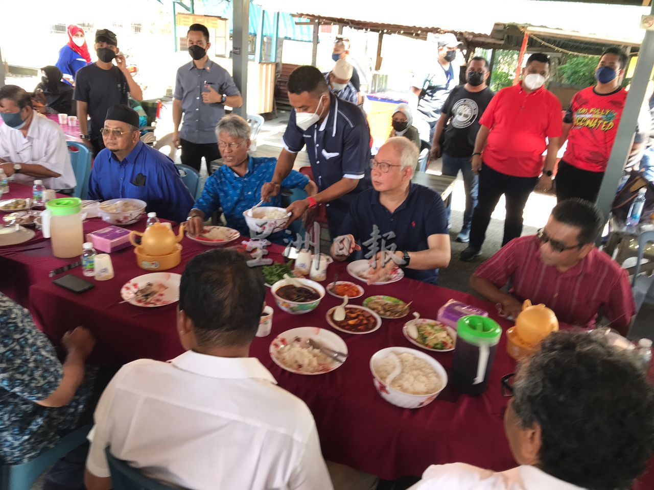 (古城封面副文)巫统国盟两大巨头不约而同访甲 各名义助选