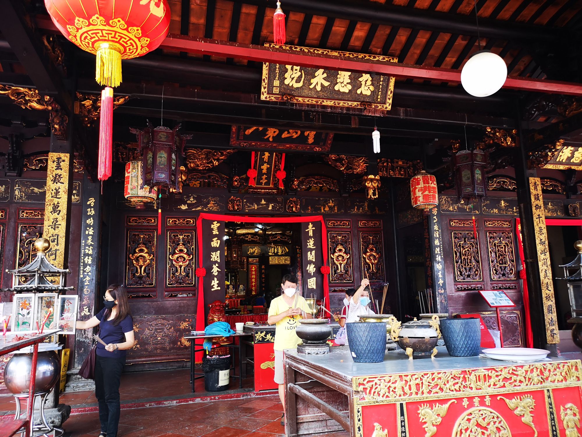 (古城第四版主文)各庙宇加强防火措施,确保安全
