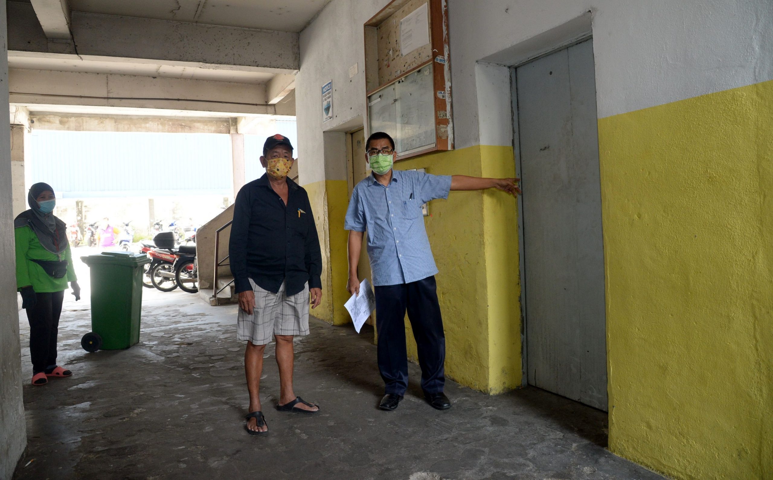 （可做头）大都会/甲洞富德盛珍珠组屋电梯问题