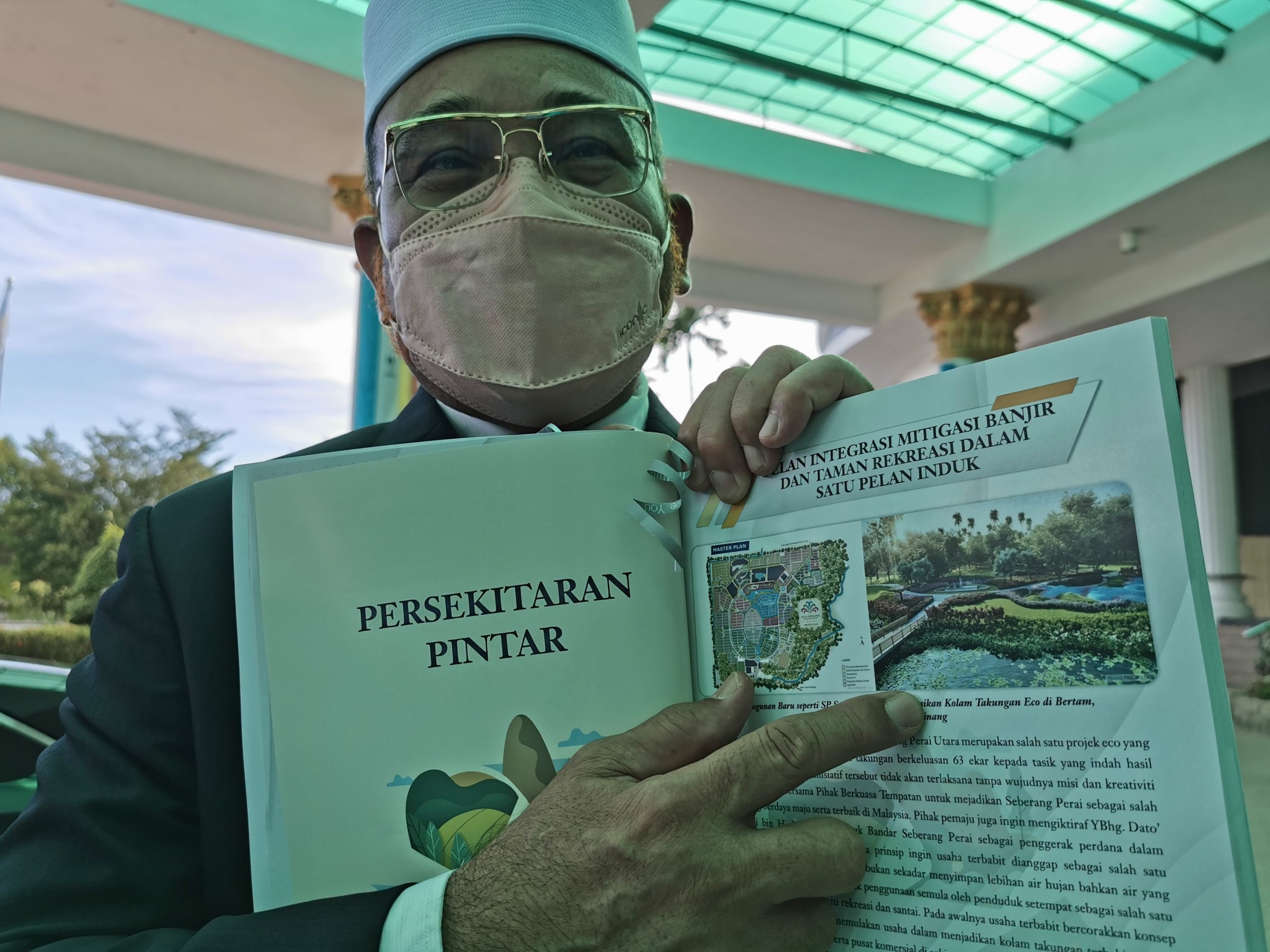 (大北马)市厅将研究住宅区防洪蓄水池改地下自然蓄水方式增休闲地