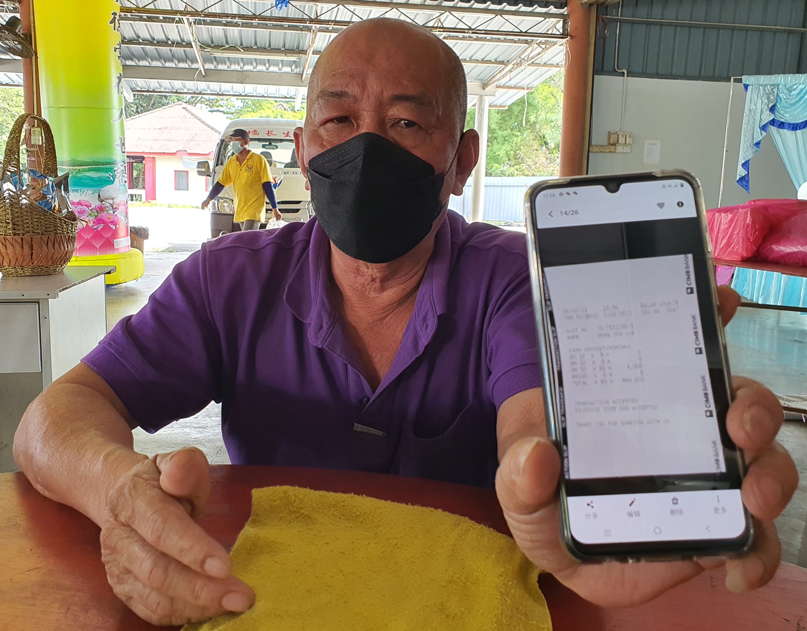 (大北马)理发师疑面对财务问题想不开自杀,家人希望大耳窿不再对家人追债。