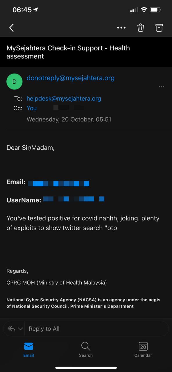 （封面已审）MySejahtera再现安全漏洞