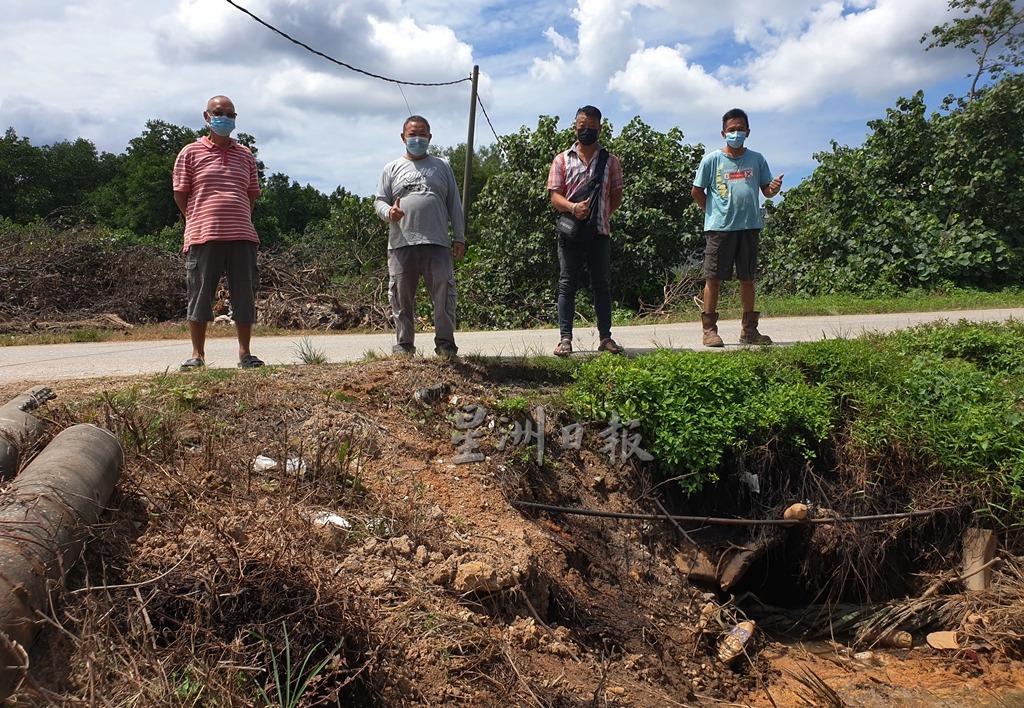 NS芦骨/“河道不是垃圾场!”文仁德促园主、工业业者勿将垃圾投入河中
