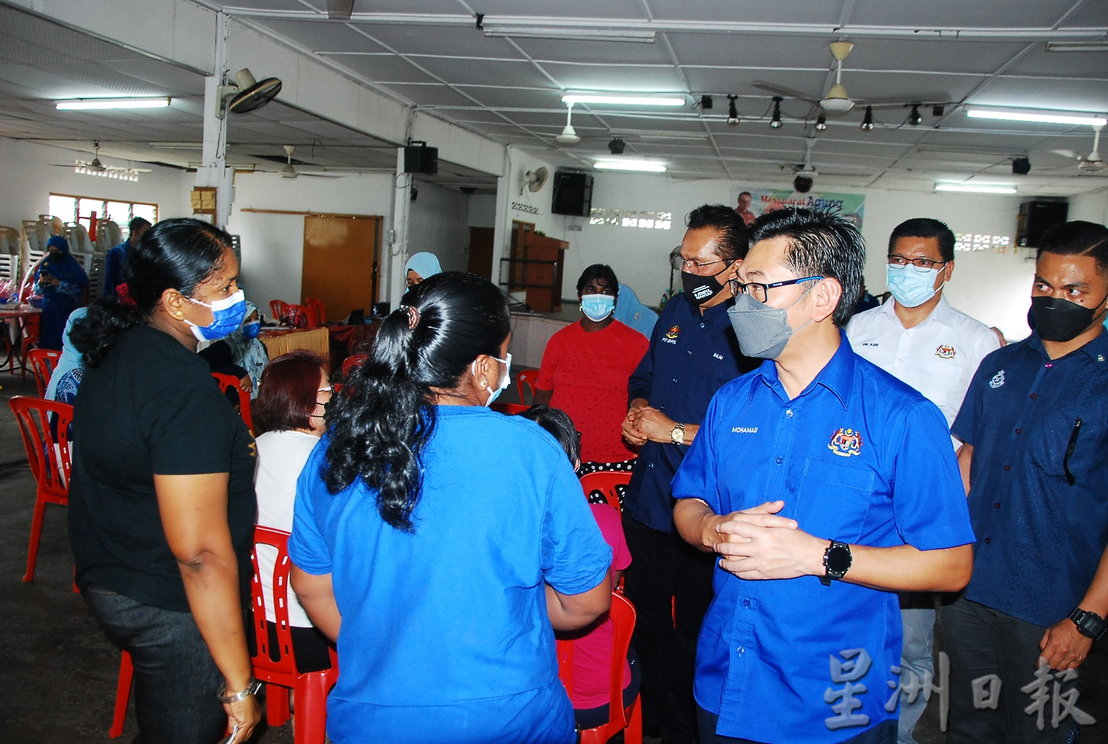 NS马口／教育部副部长突然现身马口中学二校，让校方惊讶