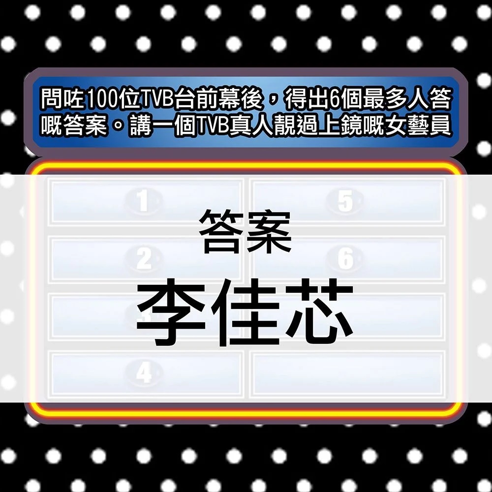 TVB真人美过上镜的女艺员 李佳芯大热夺冠