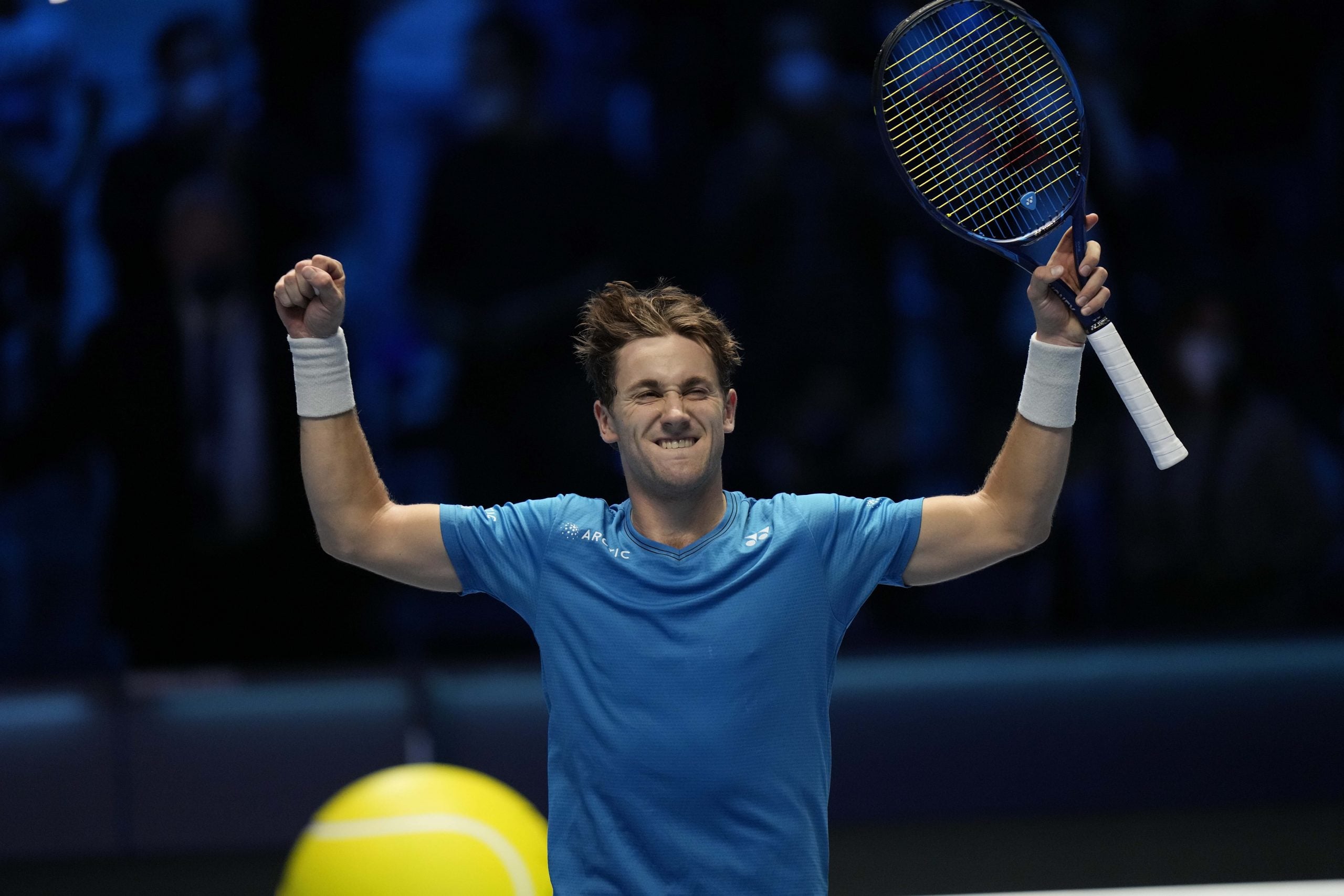 5度交手首胜卢布列夫 鲁德晋ATP总决赛4强