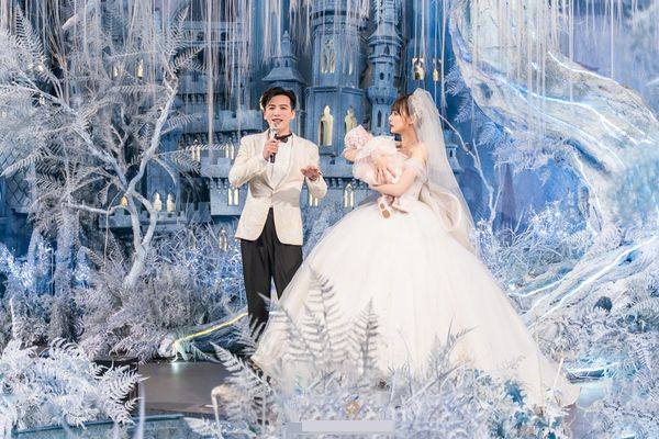 婚礼照流出|34岁男星被曝隐婚当爸 经纪人火速认了