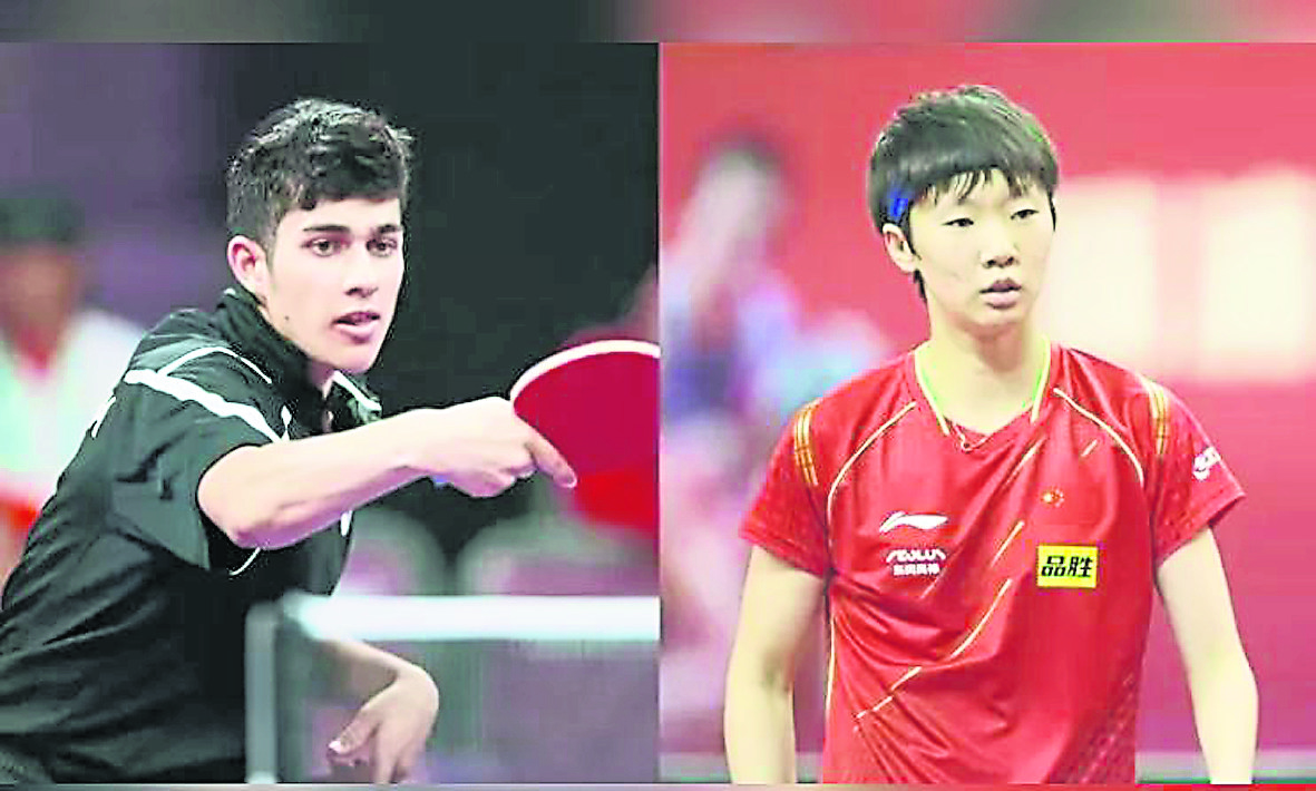 乒乓外交50周年 中美配队出战世乒赛混双