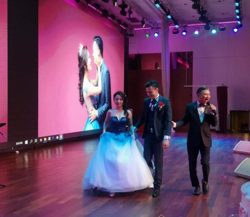 供星洲网:疫情缓和新人办婚礼,婚礼相关行业业者陆续接预约