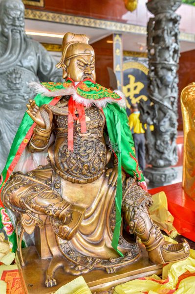 供FB/关公文化节最后一站,5尊关公金身住驾蜈蚣山天师宫10天