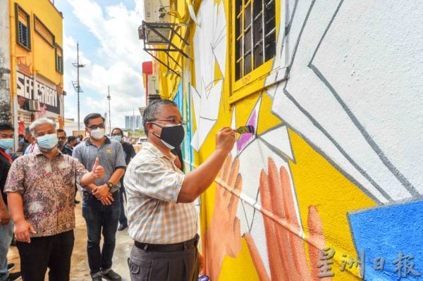 供FB／芙蓉艺术巷打造大马最长壁画