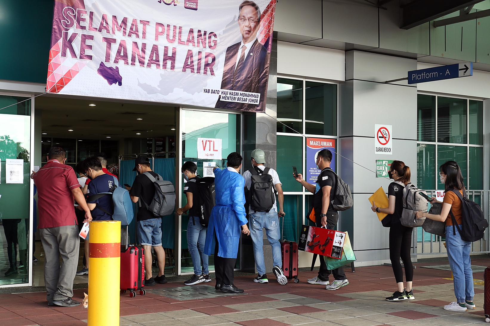 全国:★画页★:陆路VTL首日开通,马新两国取得疫情重大突破