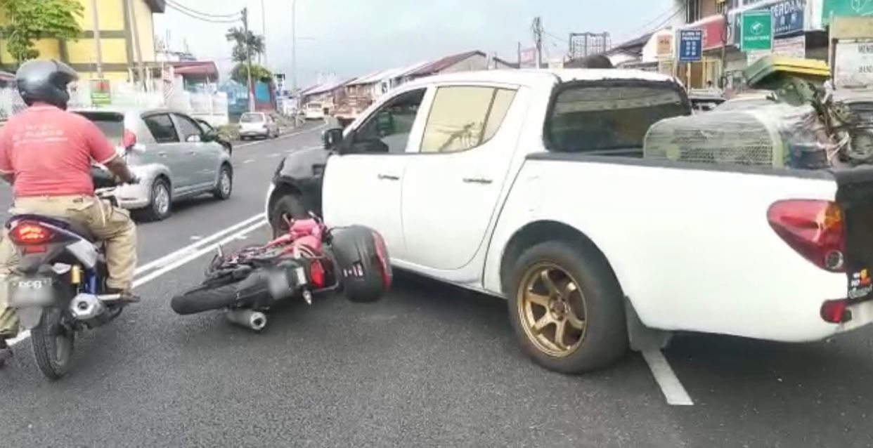 副文-大都会 /欧阳捍华PC: 中国报摄记车祸被打事件-记者答谢证人提供事件证据 / 3图