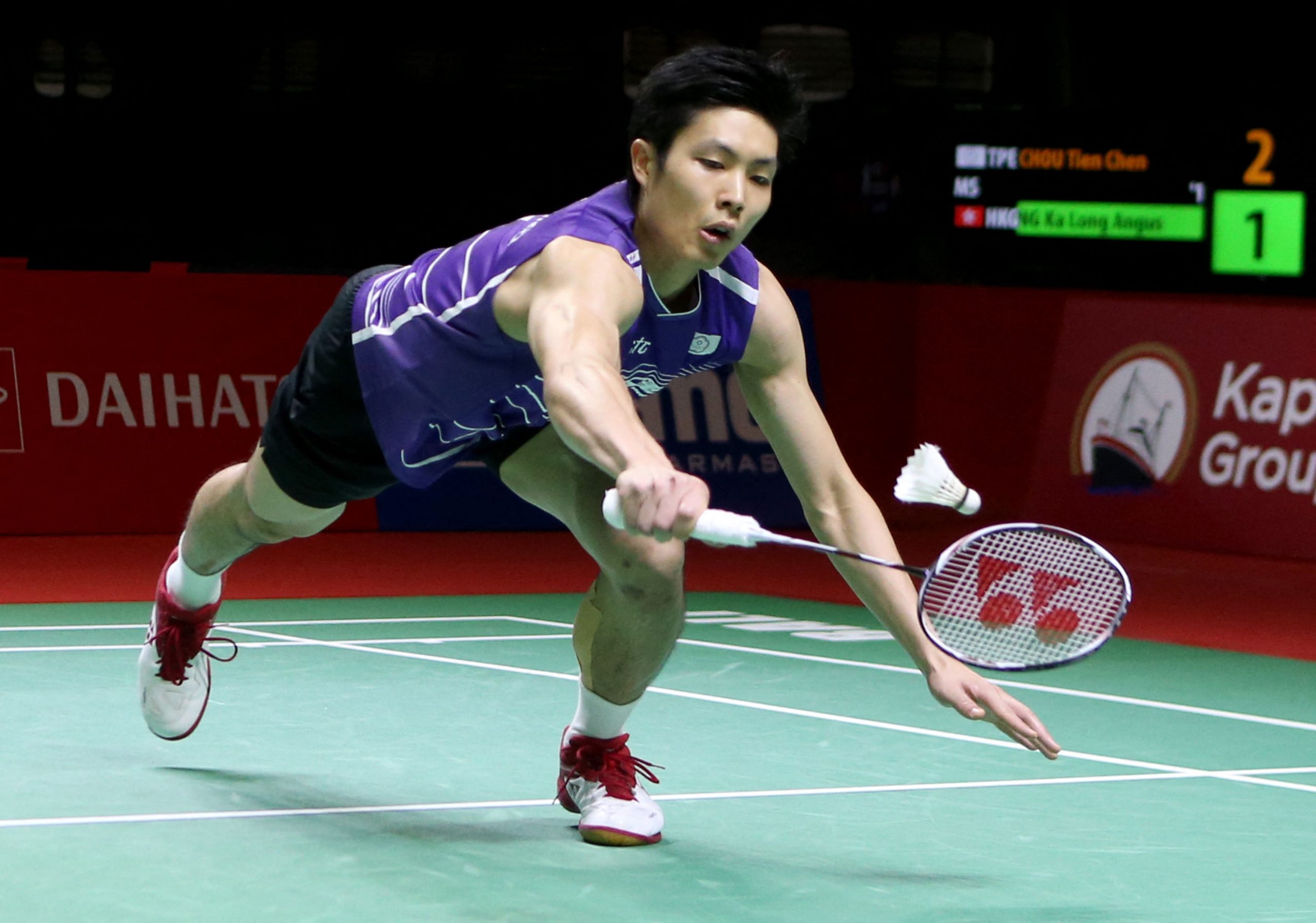 半决赛狭路相逢    桃田斗天成放眼9连胜