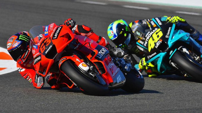 华伦西亚站第10名发车  罗西告别之战