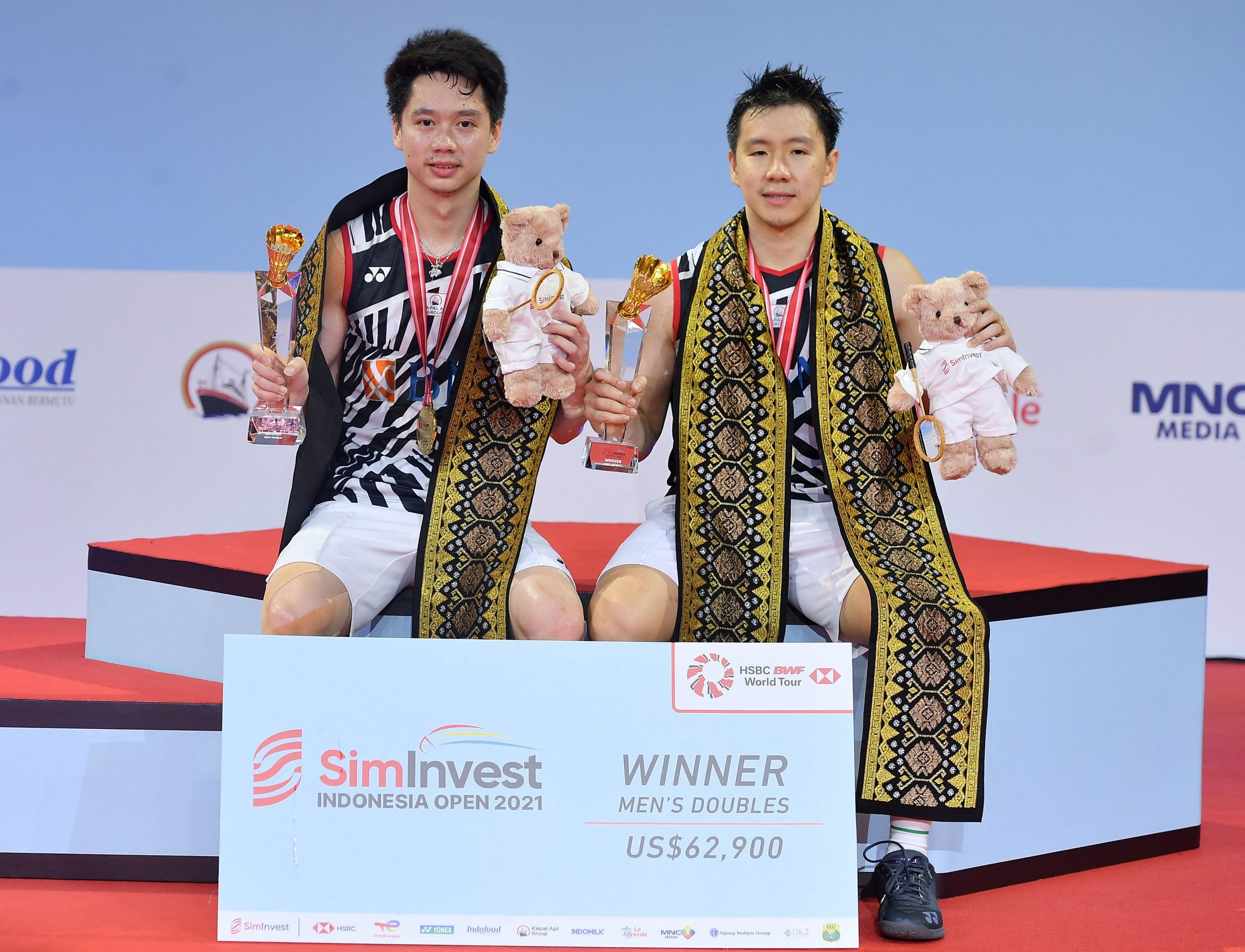 印尼公开赛3连冠成史上第一队 小黄人:又惊又喜