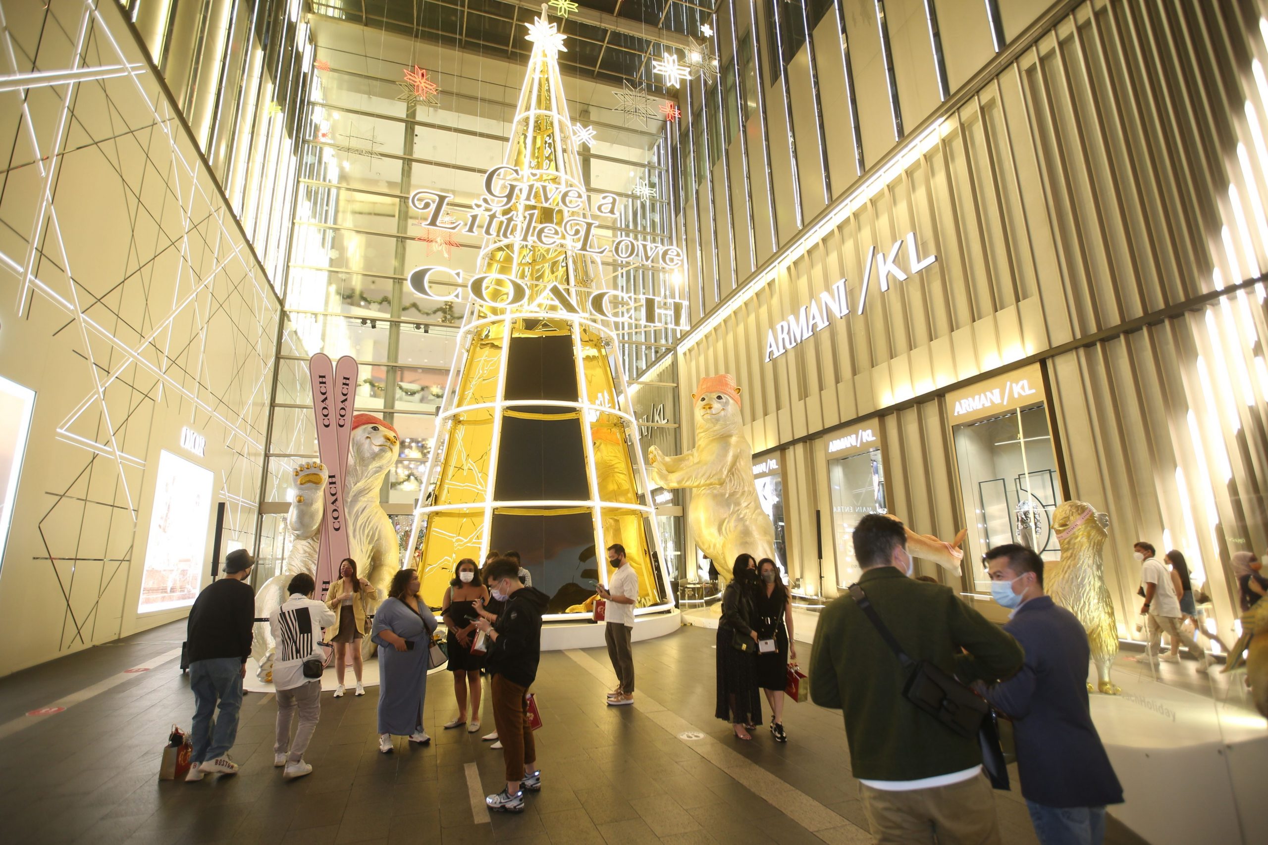 大都会/副文/吉隆坡柏威年广场圣诞装饰 5图