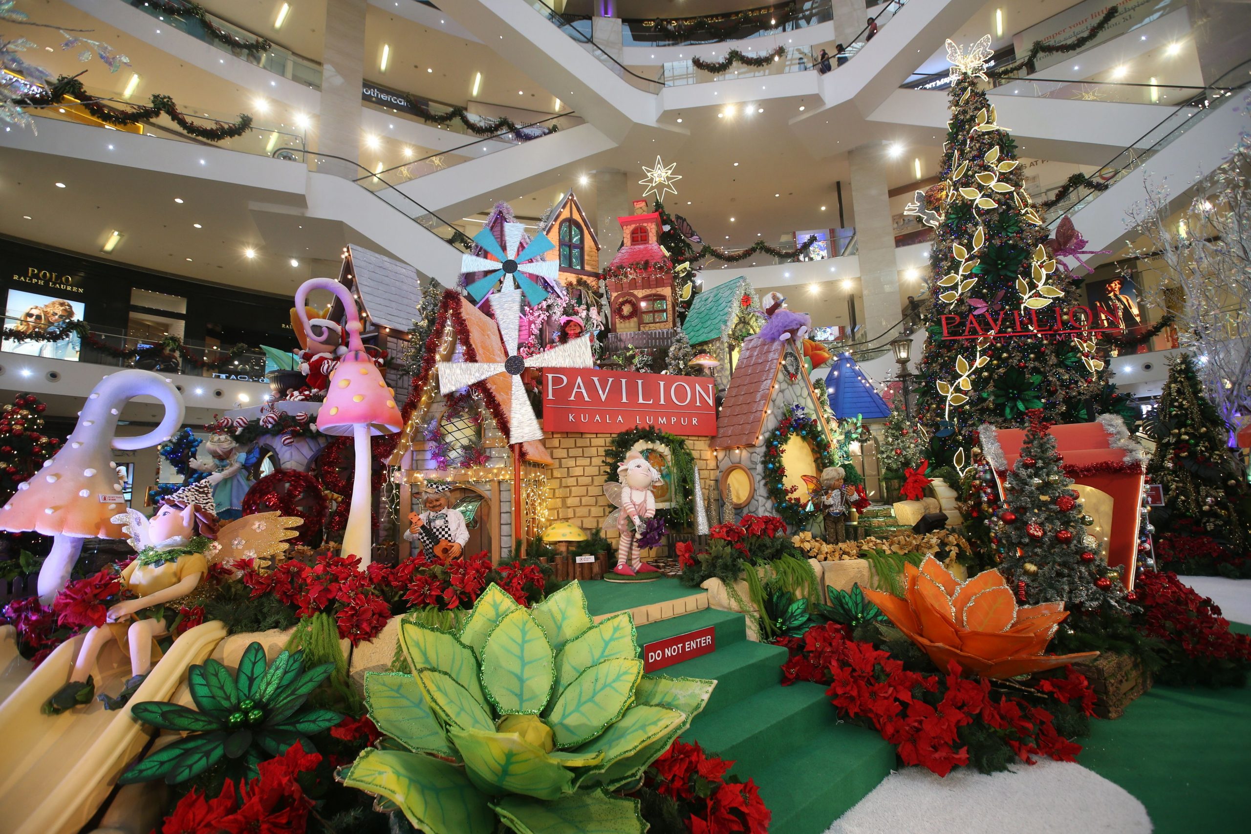大都会/副文/吉隆坡柏威年广场圣诞装饰 5图