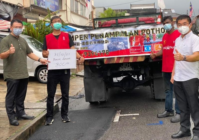 大霹雳时事焦点/倪可敏:太平火箭服务队 一个月修复逾600路洞