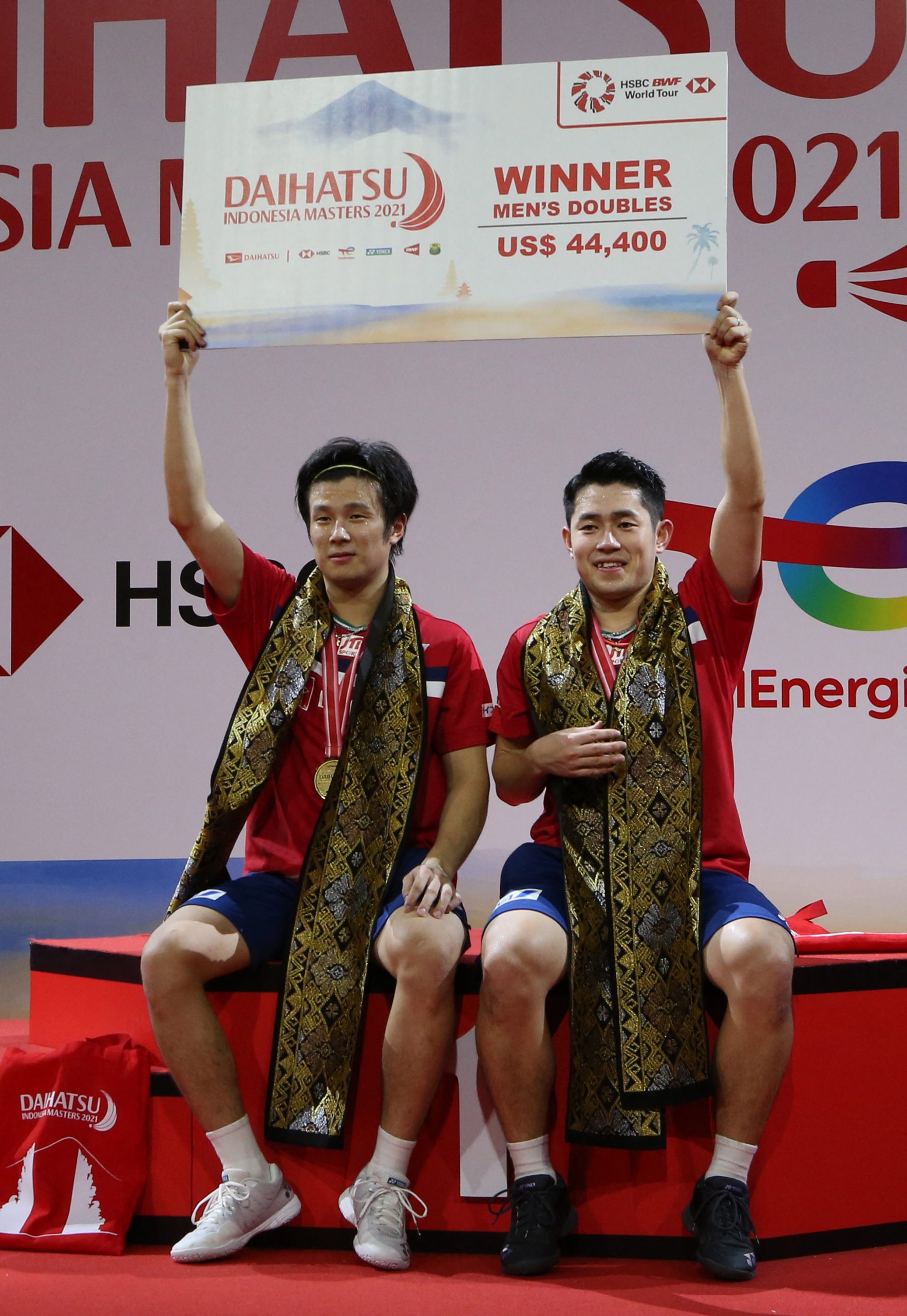 小黄人不敌日本组合 印尼男双7连霸终结