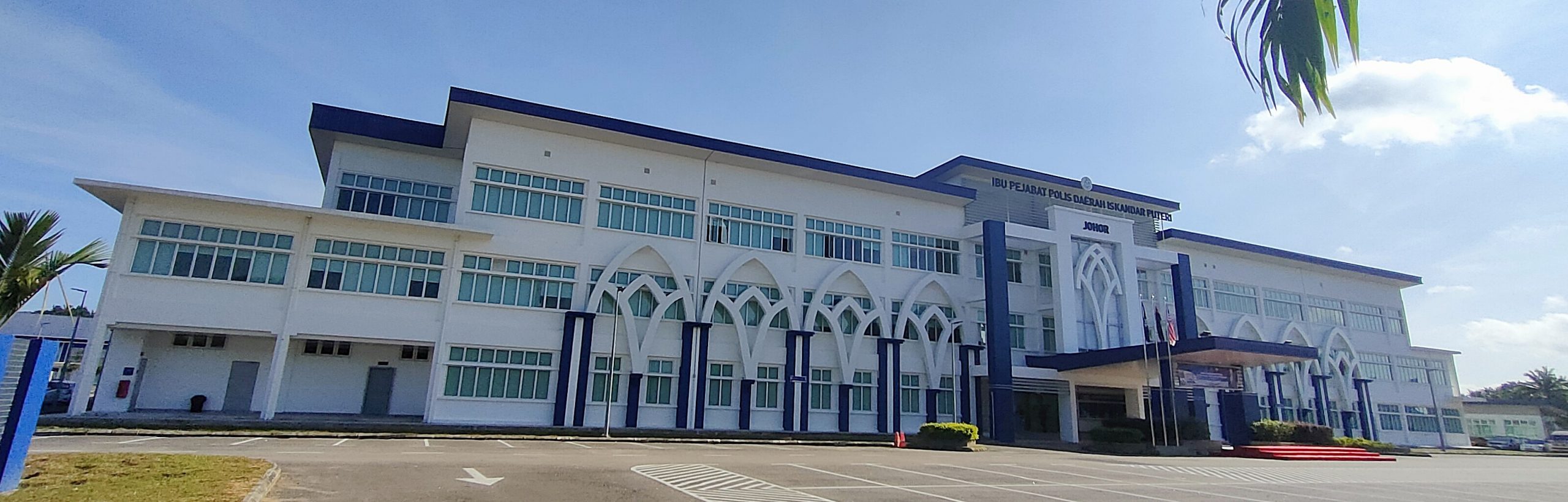 **已签发(请置头条)**柔:**显刊**:工程拖延5年,依斯干达公主城警区总部终落成使用