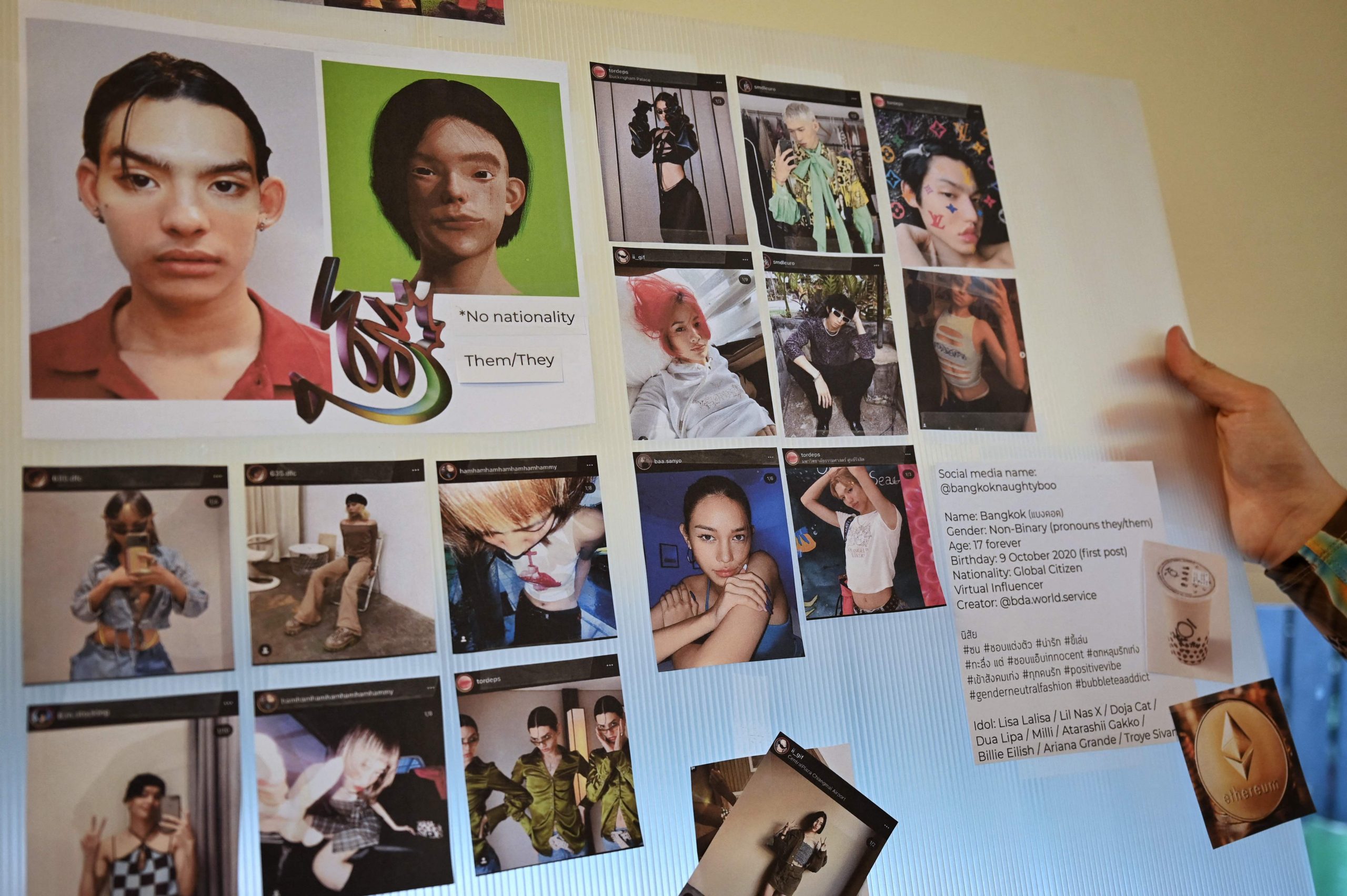 拼盘 2图 泰国虚拟网红正迅速崛起