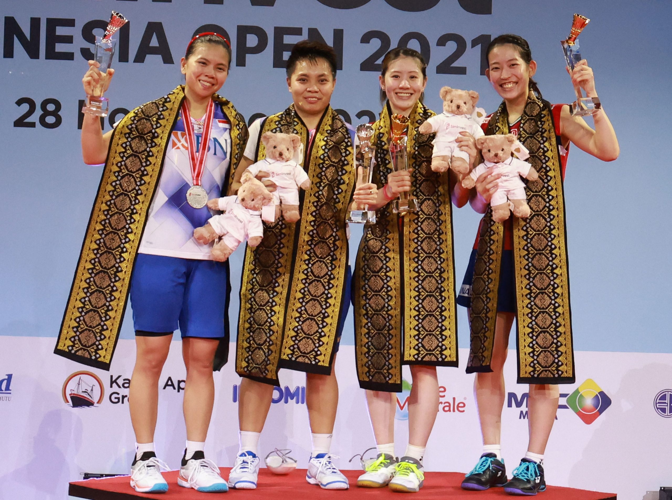 日女双泰混双峇厘岛2连霸 小黄人复仇小保本土封王