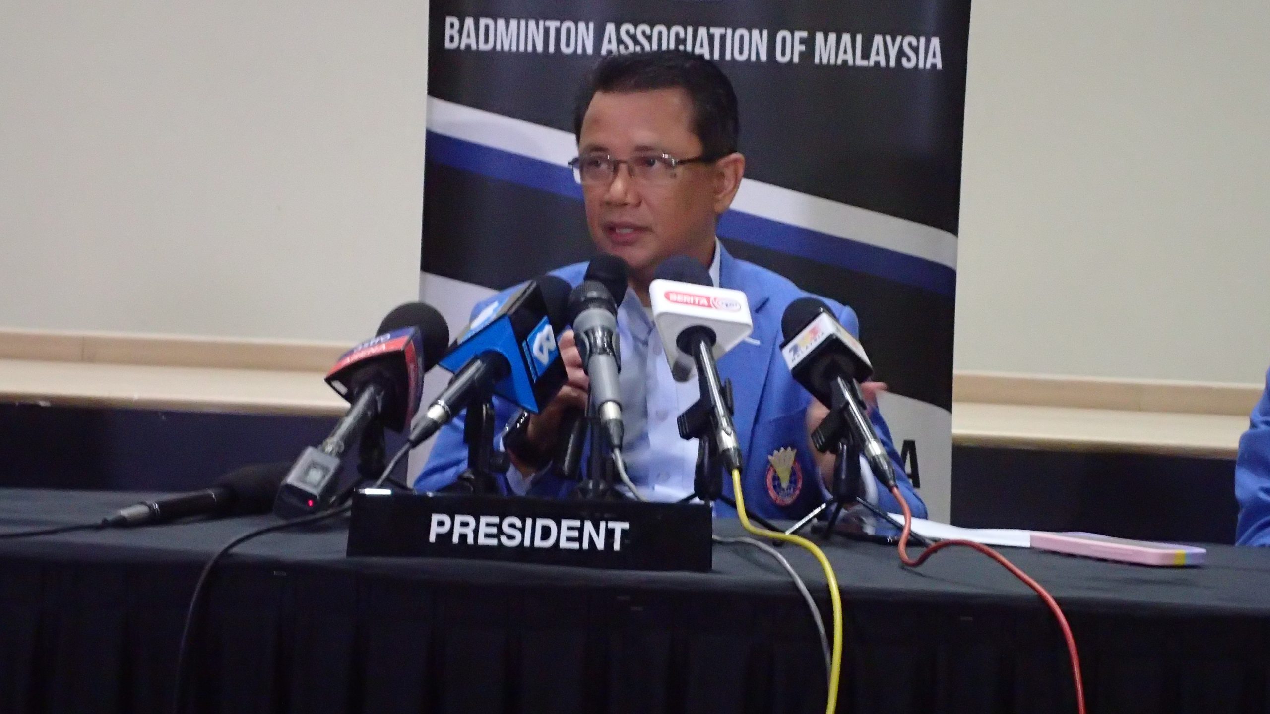 明年接连迎多项大赛  羽总：加强球员连战能力