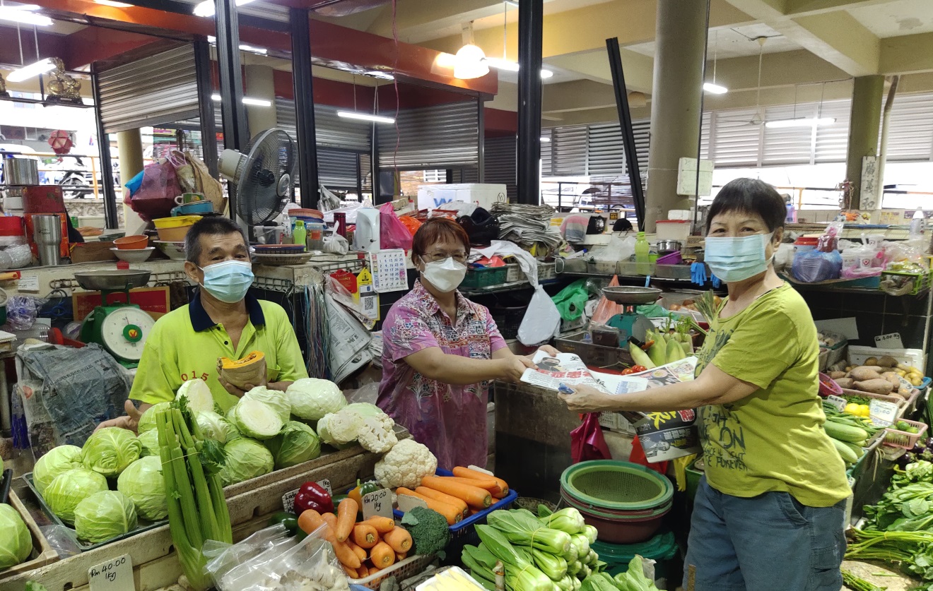 柔︰感染群告一段落,昔巴刹全面复业