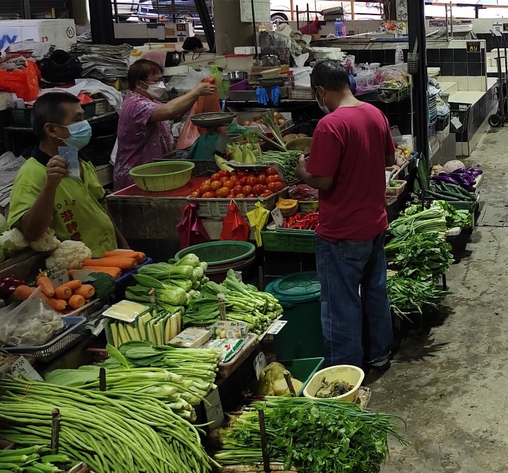 柔︰感染群告一段落,昔巴刹全面复业