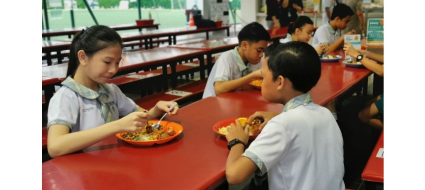 狮城四所学校明年起 每周三提供学生植物性餐食