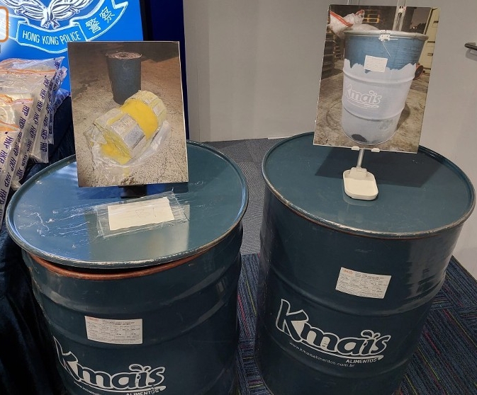 看世界/香港警方破获历年来第二大宗可卡因贩毒案