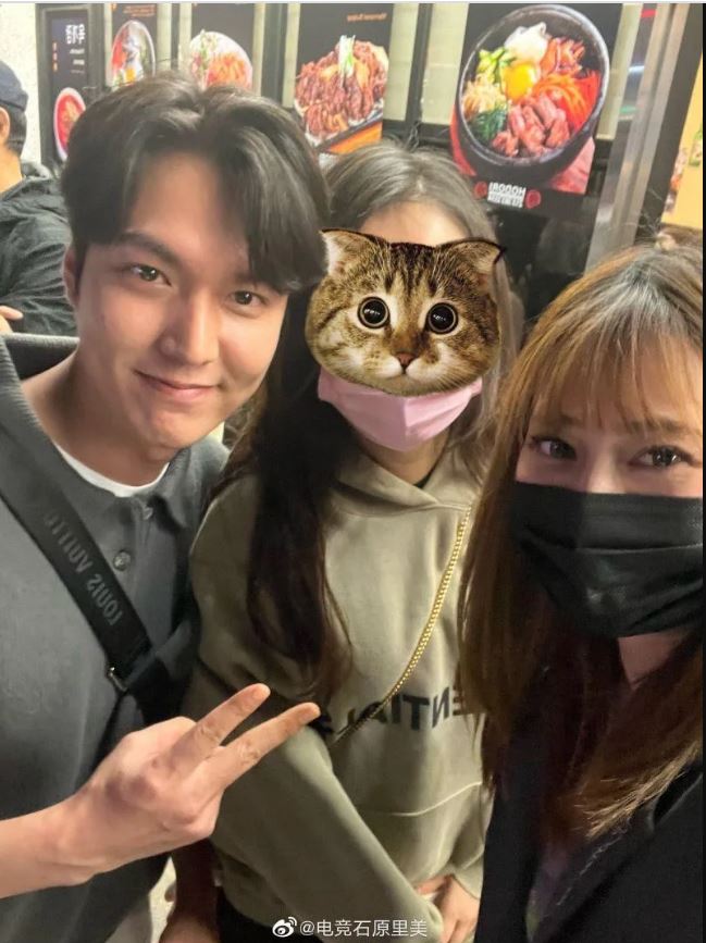 粉丝凌晨偶遇李敏镐 抬头惊见另两位男神