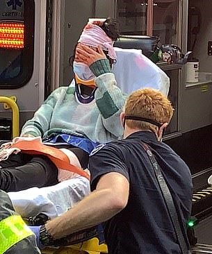 纽约华裔女突被推下地铁轨道 流浪汉抢劫后被逮捕